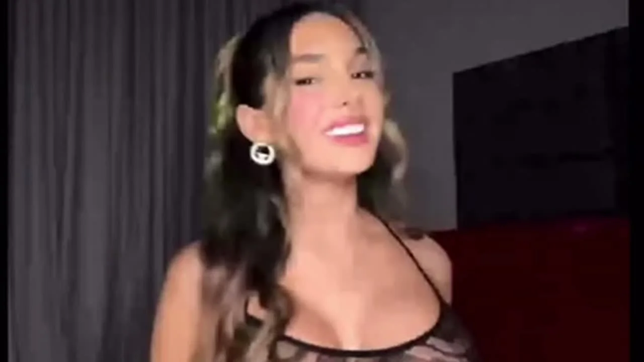 Lyna Perez Whipped Cream Tits Video Leaked